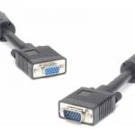  Cablu prelungitor VGA T-M 25m Negru, KPVC25 (KPVC25)