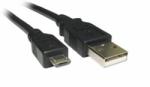 Spacer Cablu de date micro USB-B la USB T-T 1m negru, Spacer SPDC-mUSB (SPDC-MUSB)