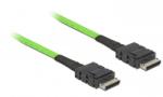Delock Cablu OCuLink PCIe SFF-8611 la OCuLink SFF-8611 1m, Delock 85214 (85214)