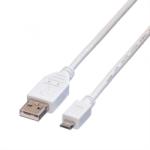 Valueline Cablu USB 2.0 A la micro USB B 3m, Value 11.99. 8755 (11.99.8755-10)