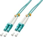 Lindy Cablu fibra optica LC-LC OM3 Duplex Multimode 50m, Lindy L46402 (L46402)