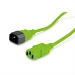 Roline Cablu prelungitor alimentare IEC 320 C14 - C13 Verde 0.8m, Roline 19.08. 1528 (19.08.1528-25)
