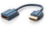 clicktronic Cablu prelungitor HDMI Ultra HD 4k T-M 10cm, Clicktronic CLICK70700 (CLICK70700)