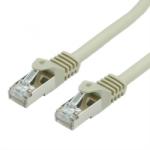 Valueline Cablu retea SFTP (Cat. 7) cu mufe RJ45 (500 MHz) Gri 0.5m, Value 21.99. 0850 (21.99.0850-100)