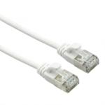 Roline Cablu de retea U/FTP Data Center cat 7 LSOH cu mufe RJ45 (500 MHz) Slim Alb 5m, Roline 21.15. 1715 (21.15.1715-50)