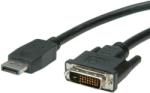 Valueline Cablu Displayport la DVI T-T 1.5m, Value 11.99. 5619 (11.99.5619-10)