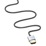 Lindy Cablu High Speed HDMI la micro HDMI-D 4K60Hz v2.0 CROMO Slim 0.5m, Lindy L41680 (L41680)