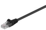  Cablu retea UTP cat 5e 0.25m Negru, SPUTP002C (SPUTP002C)
