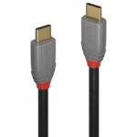 Lindy Cablu USB 3.2 tip C la tip C 4K60Hz/100W PD Anthra Line 0.5m, Lindy L36900 (L36900)