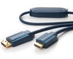 clicktronic Cablu Displayport la HDMI T-T 3D 7.5m, Clicktronic (CLICK70723)