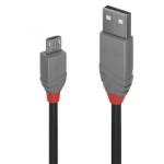 Lindy Cablu USB 2.0 la micro USB-B 3m T-T Anthra Line, Lindy L36734 (L36734)