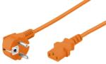Goobay Cablu alimentare PC IEC C13 3m Orange, Goobay W95289 (W95289)