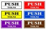  Push Tolni matrica ajtóra