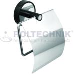 Roltechnik wc papír tartó, króm/fekete 6403 (6403)