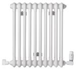 Radeco Trex 900/5 design csőradiátor (600 W, fehér, 966x252 mm) (TREX-900/5)