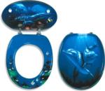 FERRO (Novaservis) Prestige Delfinmintás WC ülőke Krómozott réz rögzítőelemekkel WC/DELFIN (WC/DELFIN)
