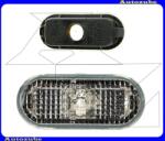 VW GOLF 4 1997.10-2006.06 /1J/ Oldalindex fehér, ovális, oldalfüggetlen (foglalat nélkül) TYC 013837