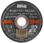 MAGG Csiszolókorong csiszoló korong fémre csiszolótárcsa csiszoló tárcsa 115x6x22, 2 mm BK115 (BK115)