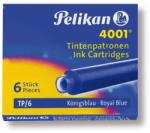Pelikan Patroane Cerneala Albastru Royal Pelikan 4001 - Set 6 (27402)