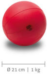 TOGU Medizin labda classic 21 cm 1 kg piros