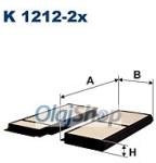 FILTRON Utastérszűrő (K 1212-2X) (K1212-2X)