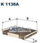 FILTRON Utastérszűrő (K 1138A) (K1138A)