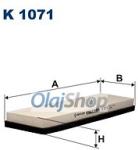 FILTRON Utastérszűrő (K 1071) (K1071)