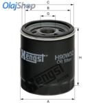HENGST H90W32 olajszűrő, H90W32