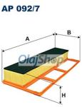 FILTRON Légszűrő (AP 092/7) (AP092/7)