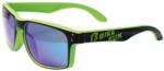 BikeFun Stage sportszemüveg, fekete-zöld, S3 lencsével