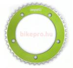 Csepel single speed első lánckerék 42T, 130 mm, 1s (1/8"), alumínium, zöld - bikepro - 5 630 Ft