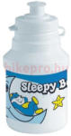 Polisport Junior Sleepy Bear gyerek kulacs, 300 ml, pattintós, fehér-kék