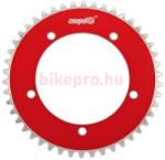 Csepel single speed első lánckerék 44T, 130 mm, 1s (1/8"), alumínium, piros - bikepro - 4 620 Ft