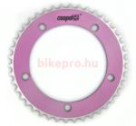 Csepel single speed első lánckerék 46T, 130 mm, 1s (1/8"), alumínium, rózsaszín - bikepro - 4 810 Ft