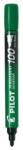 Pilot Marker permanent Pilot P100 diverse culori 1.0 mm varf rotund verde (PSCA-100-G)
