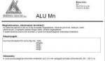  Elektróda ALU Mn 3.25 mm 2 kg (11060) (11060)