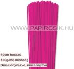  Pink, 3mm-es quilling papírcsík (120db, 49cm)