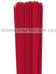  Élénk piros, 2mm-es quilling papírcsík (120db, 49cm)