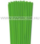  Fűzöld, 6mm-es quilling papírcsík (90db, 49cm)