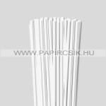  Gyöngyfehér (Törtfehér), 6mm-es quilling papírcsík (90db, 49cm)