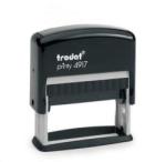 Trodat Stampila dreptunghiulara automata 50 X 10 mm Trodat TR4917 (TR4917)