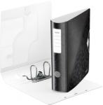Leitz Biblioraft 180° Active WOW, polyfoam, A4, 82 mm, Leitz, negru metalizat E11060095 (E11060095)