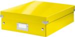 Leitz Cutie medie Organizer Click & Store WOW Leitz galben metalizat E60580016 (E60580016)