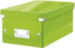 Leitz Cutie pentru DVD-uri Click & Store WOW Leitz verde E60420054 (E60420054)