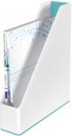 Leitz Suport vertical in culori duale WOW Leitz alb/turcoaz E53621051 (E53621051)