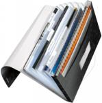 Leitz Mapa A4 tip proiect 250 coli WOW Leitz negru metalizat E45890095 (E45890095)