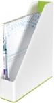 Leitz Suport vertical in culori duale WOW Leitz alb/verde E53621054 (E53621054)