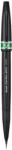 Pentel Marker caligrafic Brush Pen ultra fin Sign Pen Artist Pentel verde PESESF30CD (PESESF30CD)
