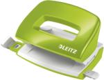 Leitz Perforator WOW 5060 mini NeXXt Series, 10 coli, verde metalizat, Leitz E50601054 (E50601054)