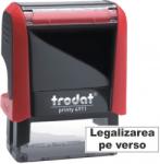 Trodat Stampila notariala Legalizarea pe verso 38 x 14 mm Trodat TRNL4911 (TRNL4911)